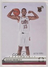 2022-23 Panini Photogenic Rookies 19/999 Isaiah Mobley #158 0c6