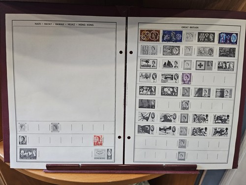 Lot internationaler Briefmarken auf Albumseiten (G-K) (Deutschland bis Korea) Kor - Bild 5 von 13