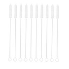10 PCS Straw Cleaning Brush Pipe Cleaners Reusable Stainless Steel
