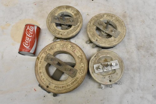 4 New & Used Ohmite Rheostat Ohms 75, 50, 6,