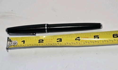 Platignum Silverline Black 4-Nib Fountain Pen Calligraphy Set - 1970's - England - Picture 13 of 13