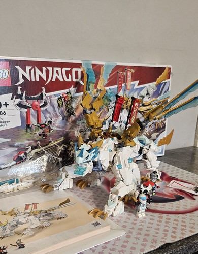 LEGO NINJAGO: Zanes Eisdrache (71786) Fast KOMPLETT Mit Figuren - Bild 5 von 12
