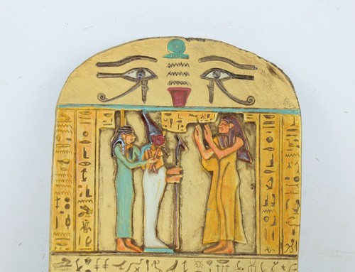 Raro Libro Antiguo Egipcio de Estela Muerta BC Mitología Egipcia #Egiptología_BC - Imagen 2 de 4