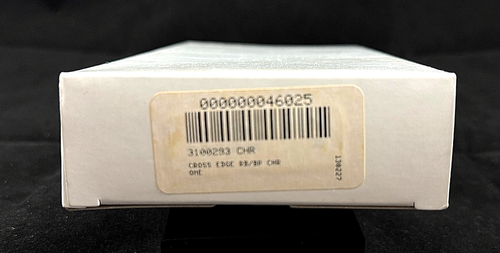 CROSS EDGE CHROME ROLLERBALL PEN WITH GEL INK & CHROME APPOINTMENTS #AT0555-8 - Picture 11 of 14