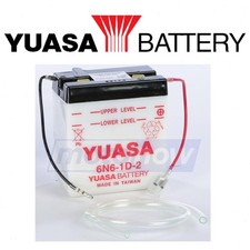 Yuasa YUAM2662B Conventional 6V Battery for Electrical Batteries  ti