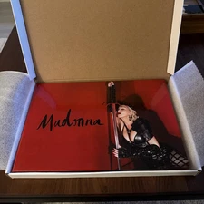 Madonna Rebel Heart Tour VIP Commemorative Album Book 2015 NEW IN BOX Limited Ed
