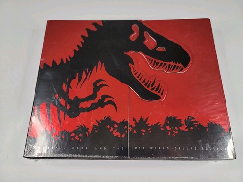 Jurassic Park and The Lost World Deluxe Edition (DVD & CD 2000) New Read Below  - Picture 1 of 24