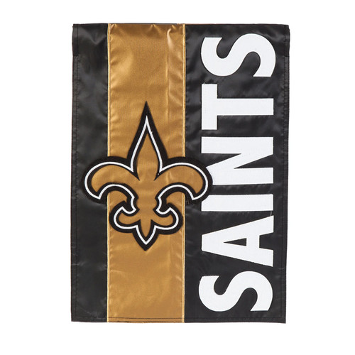 New Orleans Saints, Embellish Reg Flag,15sf3819 - Picture 1 of 2