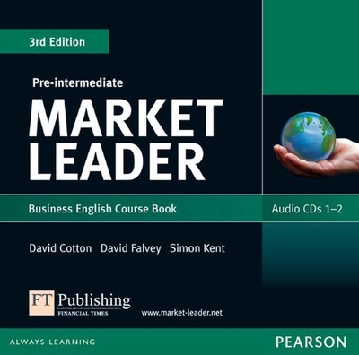 Market Leader 3rd edition Pre-Intermediate Audio CD (2) by David Cotton (English