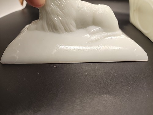 Eagle Glass Company Victorian Milk Glass Lion Lid Rectangle Box Mustard Dish - Picture 7 of 22