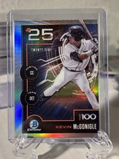 Kevin McGonigle 2025 Bowman - Bowman Scouts Top 100 Chrome #BTP-25 (RC)