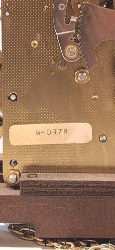 1978 Howard Miller 610-160 Standuhr gewichtsgetriebenes Uhrwerk - Bild 8 von 9