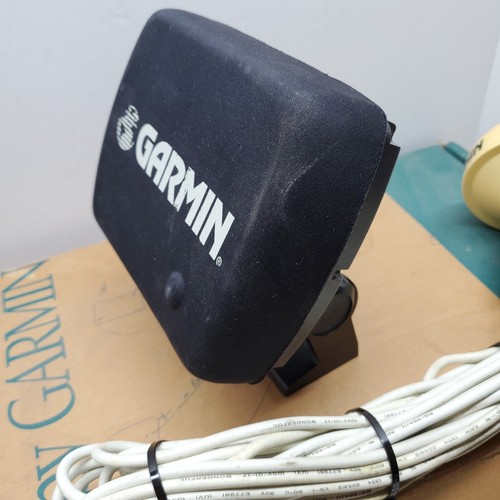 Garmin GPSMAP 168 Sounder Fish FInder Sonar Transducer Mount Cables External Ant - Foto 14 di 20