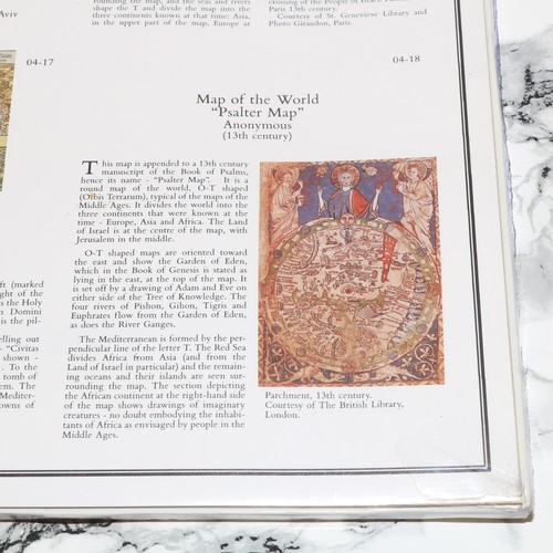 Ancient Maps & Drawings Of The Holy Land (13th-19th Centuries) Terra Sancta Arts - Picture 12 of 20