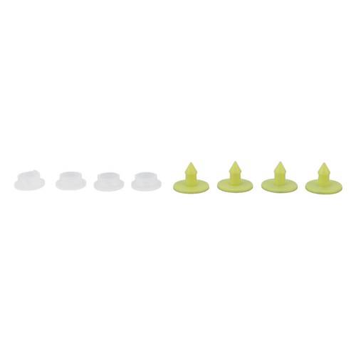 100PCS Livestock Ear Tag Bright Yellow PP Fadeless Reusable Universal Animal - Bild 4 von 22