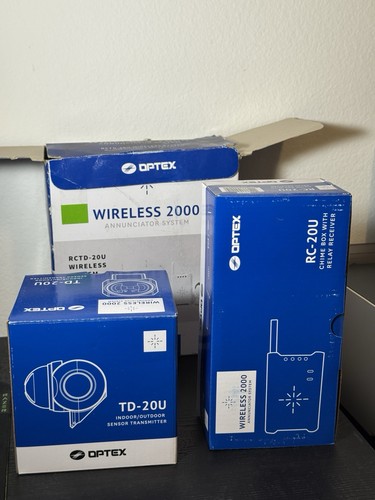 Optex Wireless 2000 annunciator system RCTD-20U - Wireless Driveway& Entry Alert - Picture 6 of 10