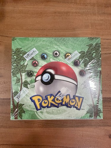 1999 Pokemon Unlimited Jungle Booster Box Wizards Of The Coast Factory Sealed