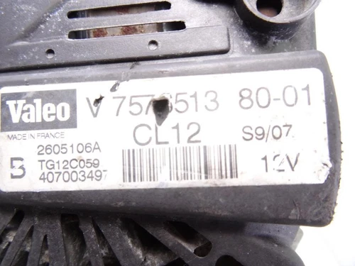 7576513 Alternatore per MINI MINI (R56) Cooper S 2007 214234 - Foto 3 di 8