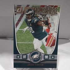 2025 Donruss Jalen Carter CHAMP IS HERE #CIH-JCR Philadelphia Eagles Super Bowl