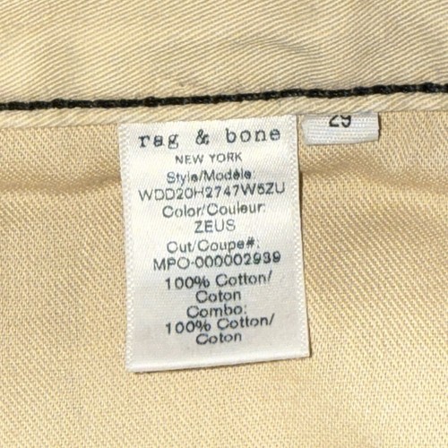 Rag & Bone Maya High Rise Ankle Slim Pants Womens Size 29 Black Grey NEW $255 - Picture 9 of 12