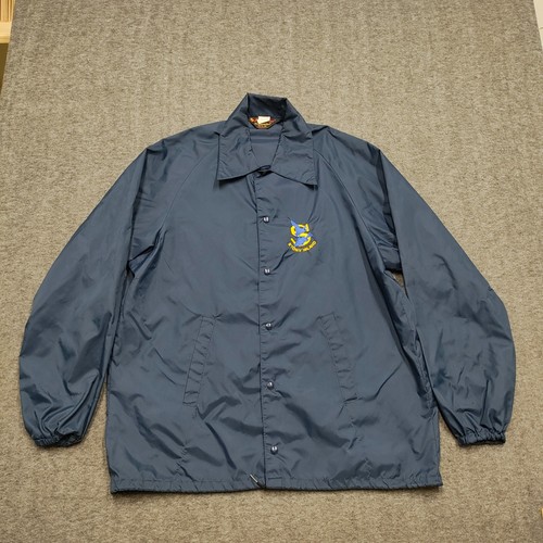 Vintage Windbreaker Pla-Jack by Dunbrooke Mens Large Made in USA Stony Island - Picture 1 of 7