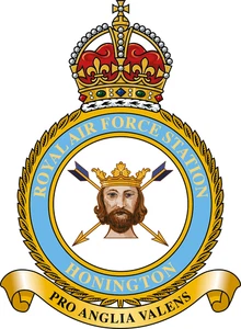 RAF Honington badge patch Self Adhesive Vinyl Sticker