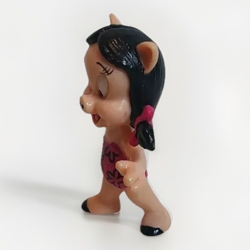McDonald’s Looney Tunes Toys - Taz & Petunia Pig Caveman Figures 1991 - Picture 10 of 13