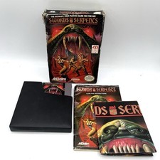 Swords and Serpents (Nintendo Entertainment System, NES) Complete In Box CIB