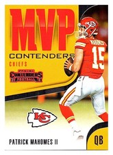 2018 Panini Contenders #MVP-19 Patrick Mahomes II MVP Contenders