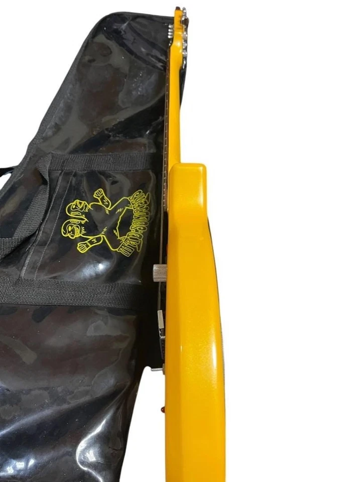 FERNANDES Kenichi Ito model signed ZO-3 Electric Guitar Yellow Used - Image 4 of 4