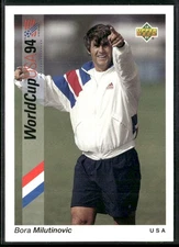 1993 Upper Deck World Cup Preview English/Spanish Bora Milutinovic USA #30