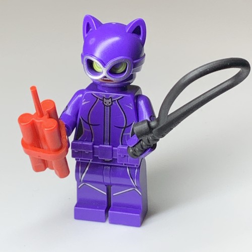 LEGO Catwoman Minifigur Utility Gürtel Peitsche Batman Super Heroes sh330 70902 70923