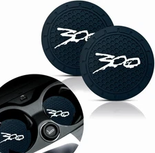 2Pcs Car Cup Holder Coaster for Chrysler 300/C/ 300S Accessories Auto Anti Slip 