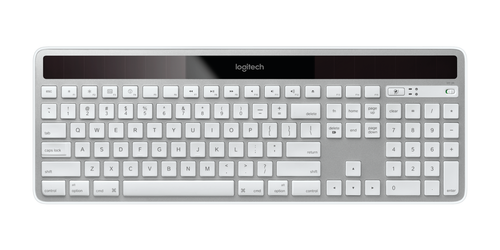 New Logitech K750 Wireless Solar Keyboard for Mac Computer Silver - Picture 1 of 1