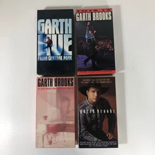 Garth Brooks VHS Tapes LOT of 4 - See Description for Titles