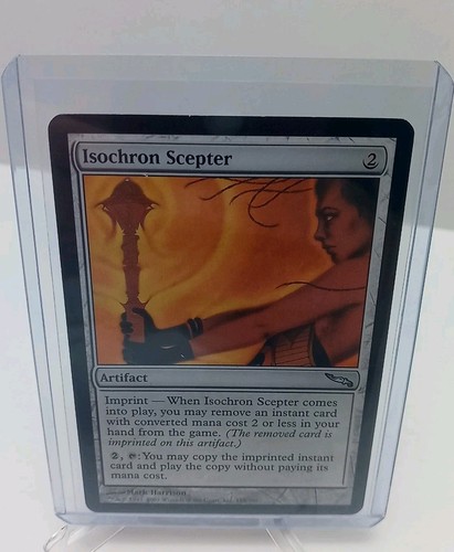 1x MTG Isochron Scepter - Mirrodin (MRD) NM-LP See Pics Uncommon VGC