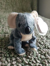 Vintage 1999 Ty Beanie Baby Plush EUCALYPTUS Koala Bear Toy MINT