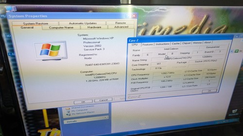 Tualatin Celeron 1200Mhz CPU + MS7308ET mainboard +256MB RAM fully tested - 第 10/15 張圖片