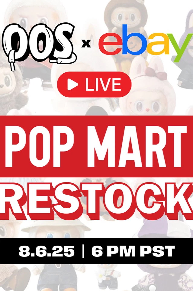 HUGE POPMART RESTOCK WITH OOS.LA! 15 SECOND AUCTIONS?!