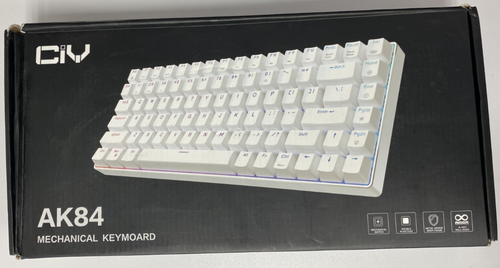 CIY TES84 Hot-Swapable RGB Wireless Mechanical Keyboard CNC Aluminum Case *NEU* - Bild 3 von 11