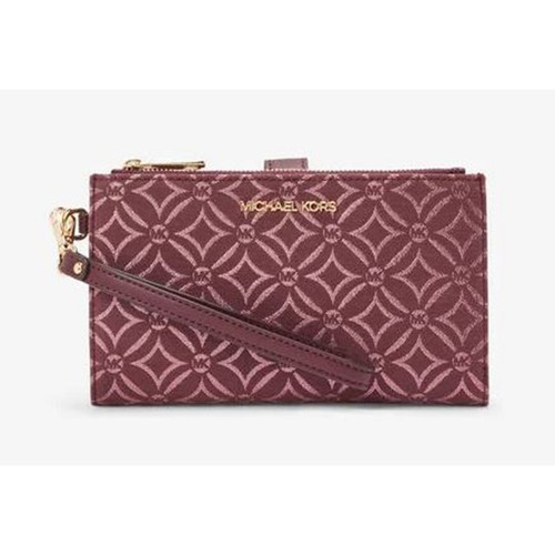 Muñequera Michael Kors Jet Set Logo Metálico Jacquard Oxblood 35F4GTVW3J-oxbl - Imagen 4 de 10