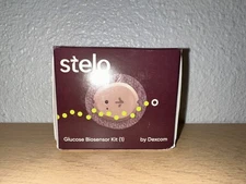 NEW Stelo Glucose Biosensor Kit, 1 Pack. Smartphone Compatible Exp: 10/31/26