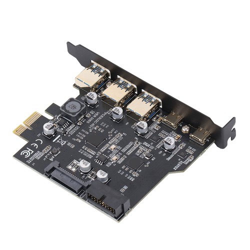 USB 3.2 Gen 1 PCIe Card 5Gbps 3 x Type A 2 x Type C for Windows Linux OS X - Bild 15 von 18