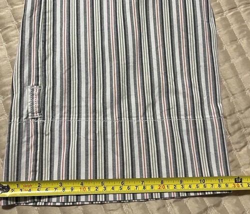 Pantalón convertible de pierna ancha a rayas Cabi para mujer talla 16 - Imagen 10 de 12
