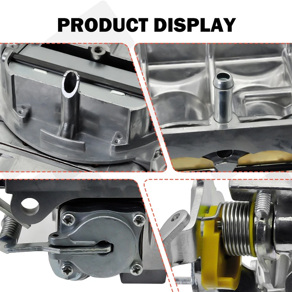 For Holley 0-4412S Model 2300 500 CFM 2 Barrel Carburetor with Manual Choke New - Image 2 of 4