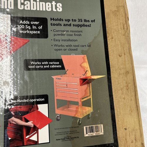 New US General Folding Side Tray For Tool Cart New Unopened Part! Ships Fast! - Picture 2 of 13