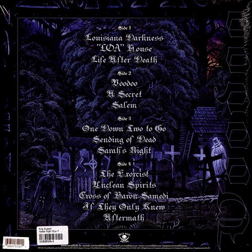 King Diamond - Voodoo Night Blue "Pearl" Vinyl Edition (1998 - EU - Reissue) - Bild 2 von 3