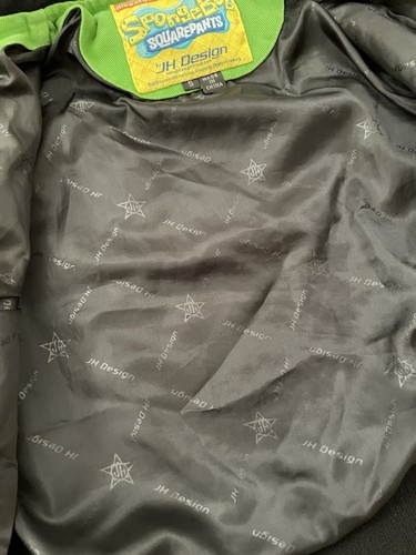 SpongeBob SquarePants Jeff Hamilton JH Designs Racing Jacket Toddler Size 5T - Picture 9 of 13