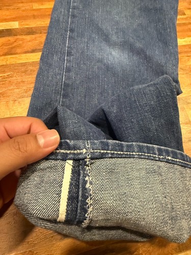 Vintage 1960's KEY SADDLE KING Jeans NN106 Single Selvedge Waist 30 inch - Picture 2 of 10