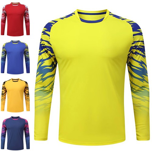 Kids Boys Jersey Quick-Drying Top Performance T-shirt Sports Long Sleeves Team - Bild 1 von 30
